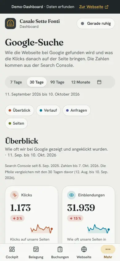 Google-Suche, Am Handy